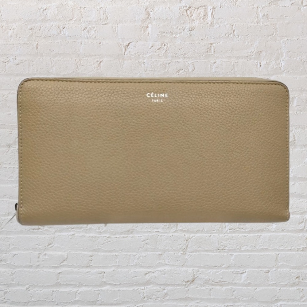 Celine Large Zipped Wallet